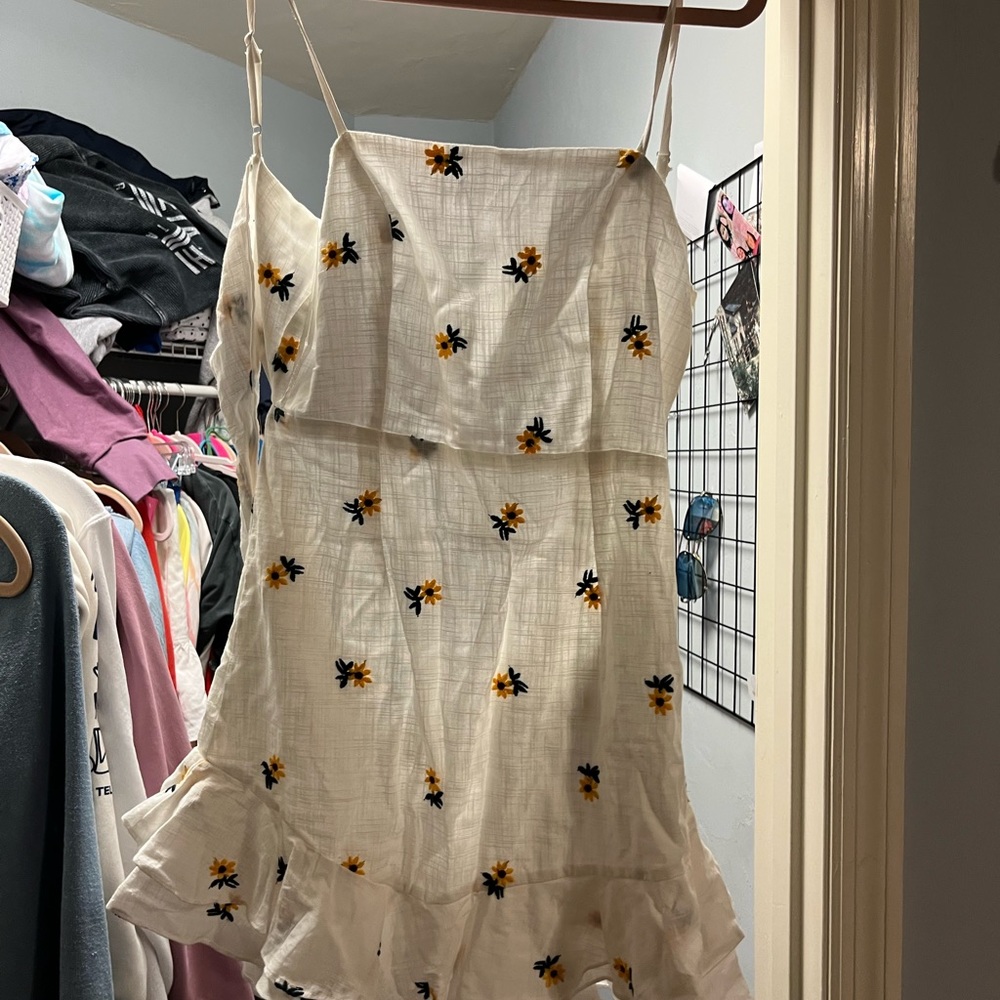 Princess Polly sunflower sundress